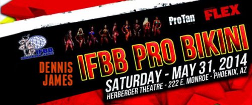 ������ ���������� 2014 IFBB Dennis James Pro Bikini