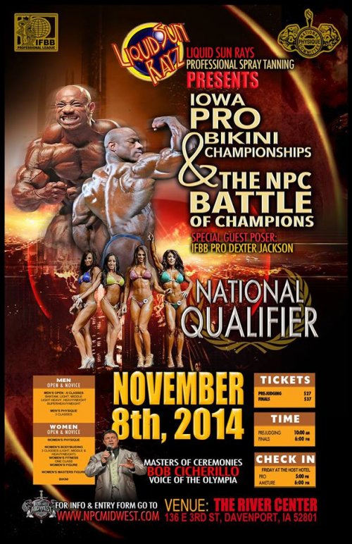 ����� ���������� 2014 Iowa Pro Bikini Championships