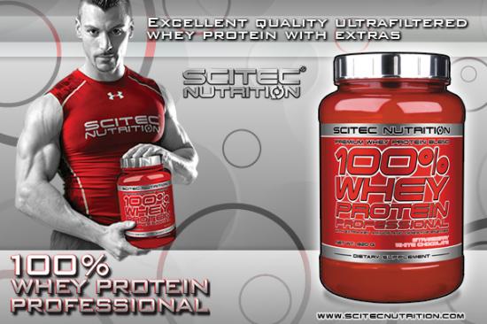 Scitec Nutrition 100% Whey Protein Professional